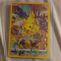 Pokemon Pikachu 160/159 Crown Zenith Secret Rare Full Art Holo 70 HP Wild Charge - Image 1