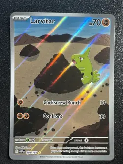 Pokemon TCG Larvitar 203/197! NM Condition! See Description! - Image 1
