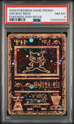 2000 POKEMON GAME MOVIE POKEMON 2000 MOVIE ANCIENT MEW PSA 8 - Image 1