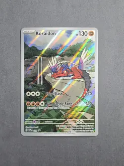 Koraidon SVP014 Illustrating Rare Scarlet & Violet Promo Pokemon TCG NM - Image 1