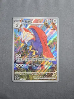 Braviary 214/191 Illustration Rare SV: Surging Sparks Pokemon TCG NM - Image 1