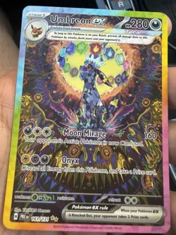 Pokemon TCG Umbreon EX 161/131 Prismatic Evolutions NM - Image 2