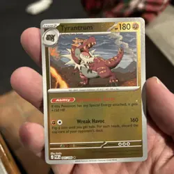 Tyrantrum 045/088 Prerelease Exclusive Rev Holo - Pokemon TCG: Perfect Order NM - Image 4
