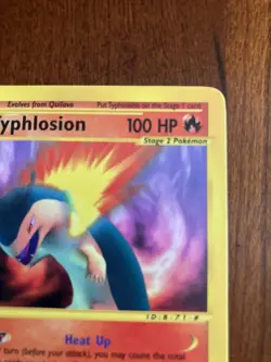 Pokemon E-Reader Expedition #65/165 non-holo TYPHLOSION - Never Played! - Image 4