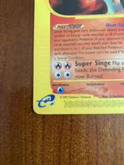 Pokemon E-Reader Expedition #65/165 non-holo TYPHLOSION - Never Played! - Image 5