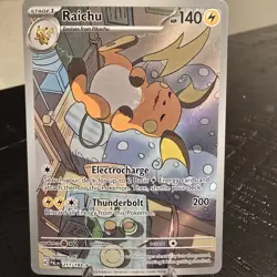 Raichu 211/193 Illustration Rare Pokemon TCG SV02: Paldea Evolved NM - Image 1
