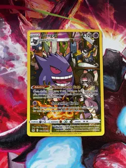 Pokemon Gengar TG06/TG30 Lost Origin Trainer Gallery Ultra Rare Holo Stage 2 - Image 1
