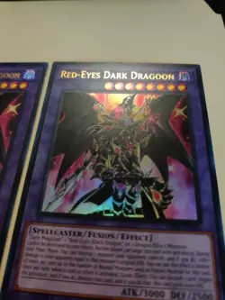 2x Red-Eyes Dark Dragoon RA02-EN021 Ultra Rare 1st Edition LP - Image 4