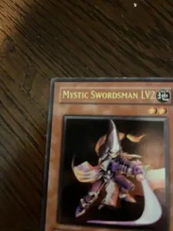 Konami Yu-Gi-Oh! Mystic Swordsman LV2 SOD-EN011 Soul of the Duelist Rare HOLO!! - Image 2