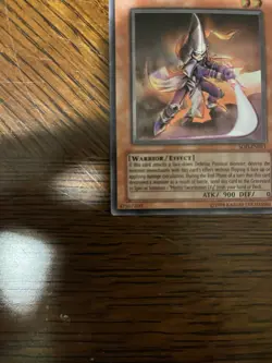 Konami Yu-Gi-Oh! Mystic Swordsman LV2 SOD-EN011 Soul of the Duelist Rare HOLO!! - Image 3