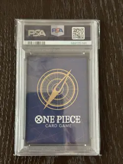 2025 ONE PIECE OP13-CARRYING ON HIS WILL TREASURE RARE MONKEY D. LUFFY PSA 10 - Image 2