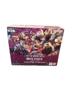 One Piece TCG OP-11 English A Fist Of Divine Speed Booster Box SEALED - Image 1