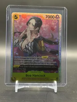 • Boa Hancock • PRB02-017 SR Premium Booster Promo Holo Foil One Piece TCG NM - Image 1