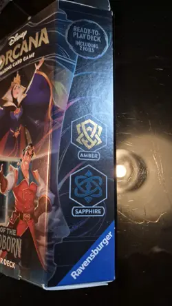 Disney Lorcana - Rise Of The Floodborn - Starter Set - Amber & Sapphire - New - Image 2