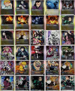 Union Arena Demon Slayer Pick Cards Bulk Foil Common Rare Super Rare Stars SR* - Image 1