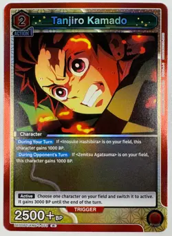 Union Arena Demon Slayer Pick Cards Bulk Foil Common Rare Super Rare Stars SR* - Image 4