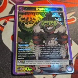 Union Arena Demon Slayer Gyutaro SR Foil Character Card 4000+ BP UE05BT/KMH1-056 - Image 1
