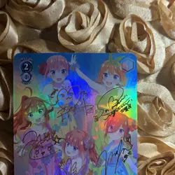 Nino Nakano Quintessential Quintuplets Pretty Maiden GIRL Anime Holo Waifu Card - Image 5