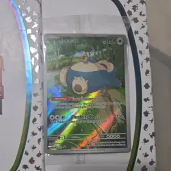 Pokemon TCG Snorlax SVP051 Promo Card Sealed, Near Mint Condition - Image 1