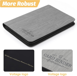 Trading Card Binder Collection Binder Album Folder w/ 540 Side Loading Pockets - Image 3