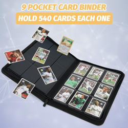 Trading Card Binder Collection Binder Album Folder w/ 540 Side Loading Pockets - Image 4