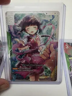 Gundam TCG Steel Requiem Lot of 7 Cards First Contact SP U+ C+ R+ LR 👀 ALL NM - Image 2