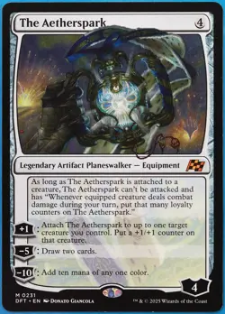 The Aetherspark (Promo Pack) Aetherdrift Promo NM CARD (513095) ABUGames - Image 1