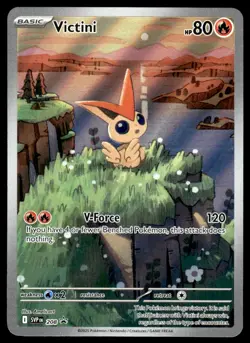 Pokemon TCG SV: Scarlet & Violet Promo Cards #208 Victini NM - Image 1