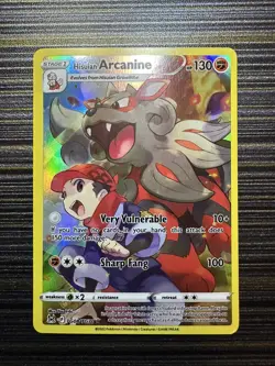 Hisuian Arcanine TG08/TG30 Lost Origin Trainer Gallery Ultra Rare Pokemon Card - Image 2