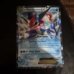 Pokemon Ash-Greninja EX XY133 XY Promo Holo English Pokemon TCG Trading Card - Image 1