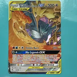 Moltres & Zapdos & Articuno GX 44/68 Hidden Fates - Pokemon Card - NM - Image 1