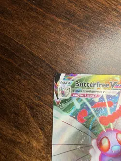 Butterfree VMAX 002/189 Swsh03: Darkness Ablaze Holo Pokemon Card TCG NM - Image 2