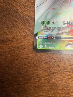 Butterfree VMAX 002/189 Swsh03: Darkness Ablaze Holo Pokemon Card TCG NM - Image 5