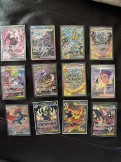 Pokemon SIR EX Foil Card Lot - 12 CARDS! Fezandipiti, Ceruledge, Gholdengo +more - Image 2