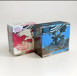 Pokemon Card Game BW Black Bolt & White Flare Elite Trainer Box ETB Set of 2 NEW - Image 1