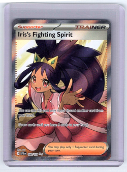 Iris's Fighting Spirit 180/159 Journey Together NM Pokemon Card - Image 1