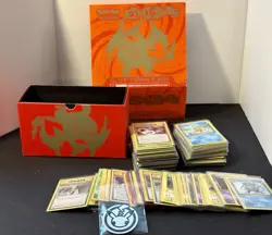 2016 Pokemon XY Evolutions 300+ Card Lot In Charizard Trainer Box for Storage - Image 1