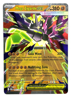 Mega Zygarde ex - 047/088 - Pokemon TCG Perfect Order Double Rare Pokemon Card - Image 1