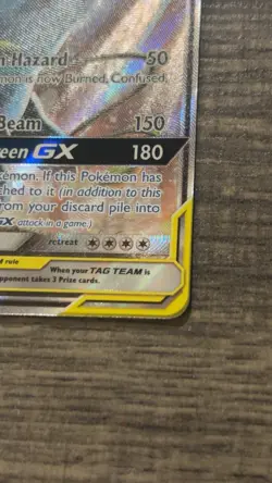 Pokemon Celebi & Venusaur GX SM167 Promo TAG TEAM Holo Card 270 HP English - Image 3