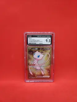 Mew EX 205/165 SV: Scarlet & Violet 151 (English) Gold Metal Card CGC 9.5 - Image 1