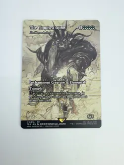 The Cloudsea Djinn / Nyxbloom Ancient MTG Final Fantasy Amano Art M 0016 EN NM - Image 1