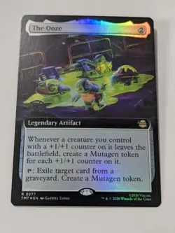 The Ooze - BORDERLESS FOIL -mythic -Teenage Mutant Ninja Turtles - NM - Image 1