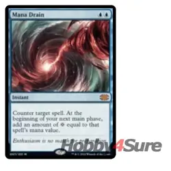Mana Drain M/NM Magic: The Gathering MTG Double Masters 2022 - Image 1