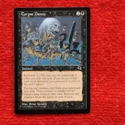 Magic: The Gathering Corpse Dance Instant Black Tempest Rare Regular English - Image 1