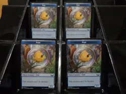 MTG Fish Token 4 pack - Image 1