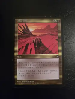Squandered Resources Chinese Magic the Gathering Squandered Resources Visions - Image 1