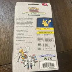Pokemon XY Evolutions - Pikachu Power Theme Deck Cracked Ice Holo - NEW/SEALED 820650801600 - Image 2