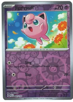 Jigglypuff 83/193 Paldea Evolved Reverse Holo Common Pokemon TCG - Image 1