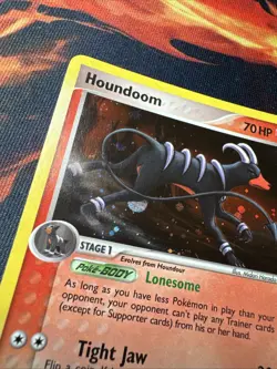Pokemon TCG Unseen Forces Houndoom 7/115 Holo Rare Moderately Played - Image 2