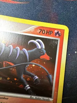 Pokemon TCG Unseen Forces Houndoom 7/115 Holo Rare Moderately Played - Image 3